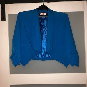 Royal blue dress jacket